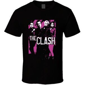 The Clash Rock Band Concert Retro Music Fan Collector Classic Album Graphic T 05